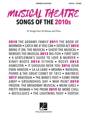 cover image of Musical Theatre Songs of the 2010s